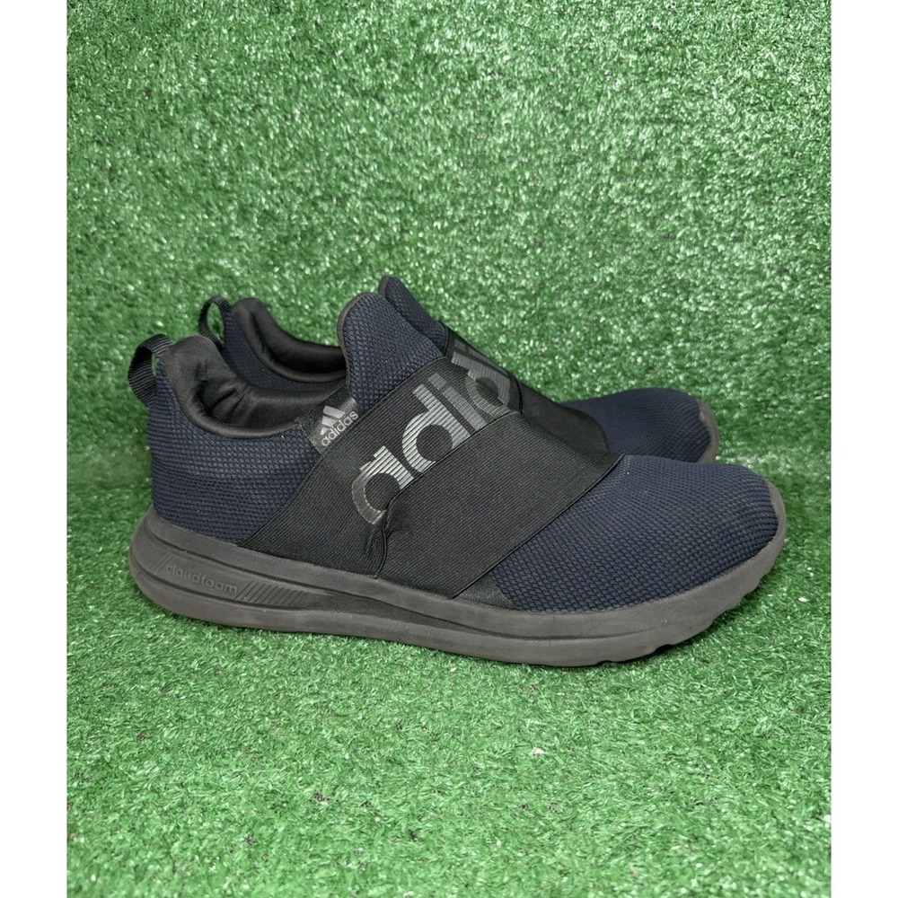 Adidas Mens Size 12.5 Lite Racer Adapt 6.0 Black Running Shoes Comfort Sneakers